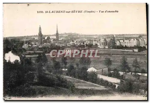 Ansichtskarte AK St Laurent sur Sevre (Vendee) Vue d ensemble