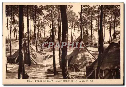 Cartes postales Foret de Sion (Camp Marin De La SNCF )