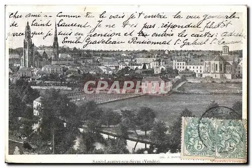 Cartes postales Saint Laurent sur sevre (Vendee)