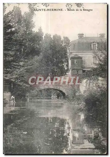 Cartes postales Sainte hermine bords de la smagne