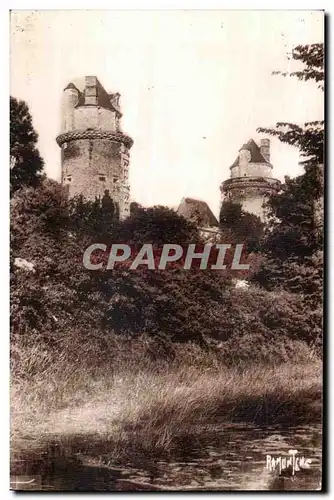 Ansichtskarte AK Chateau de poitou apremont (Vendee) succedant a une vieille forteresse feodale elevee sur le roc