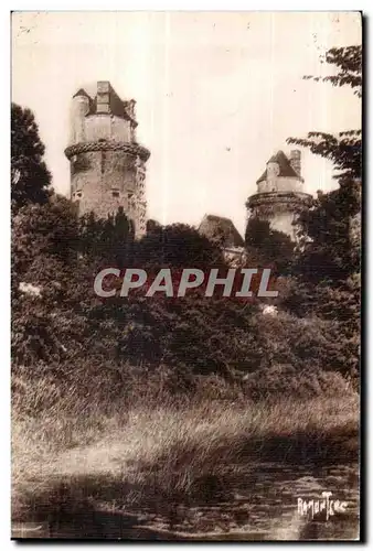 Cartes postales Chateau du Poitou Apremont (Vendee) succedant a une vieille forteresse feodale