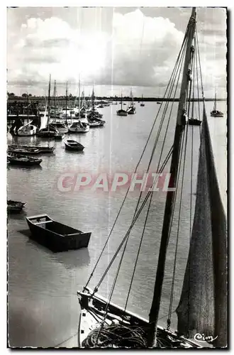 Cartes postales moderne L Aiguillon sur Mer (Vendee) Le Port