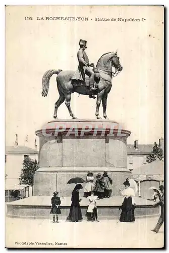 Ansichtskarte AK La Roche Sur Yon Statue de Napoleon I