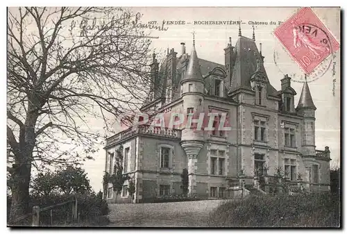 Ansichtskarte AK Vendee Rocheserviere Chateau