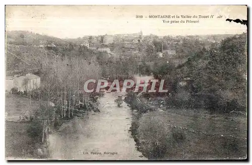 Ansichtskarte AK Mortagne et la Vallee du Touet (Vendee) Vue prise du Prieure