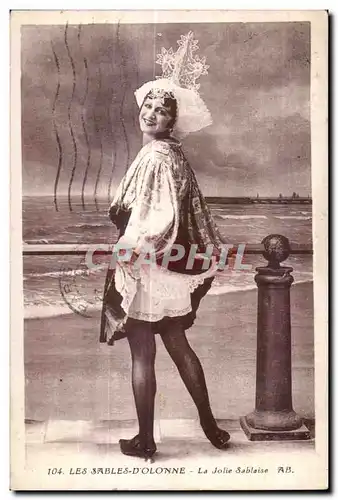 Cartes postales Les Sables d Olonne la Jolie Sablaise Folklore