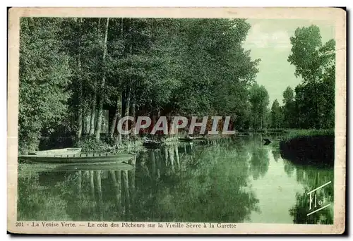 Cartes postales La Vienise Verte Le coin des Pecheurs sur la Vieille sevre a la Garette