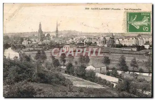 Cartes postales Saint Laurent (Vendee) Vue d ensemble