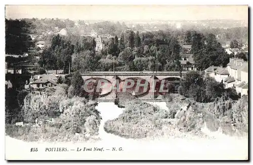 Cartes postales Poitiers Le Pont Neuf