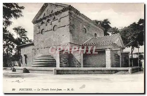 Cartes postales Poitiers Le Temple Saint Jean