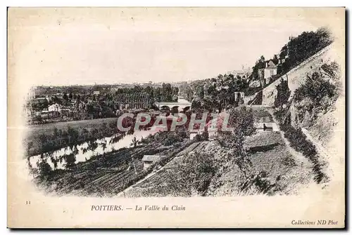 Cartes postales Poitiers La Vallee du Clain