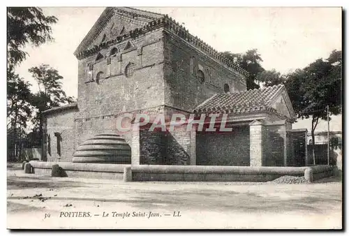 Cartes postales Poitiers Le Temple Saint Jean