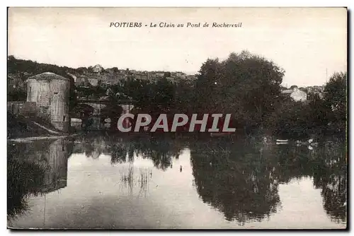 Cartes postales Poitiers Le Clain au Pont de Rochereuil