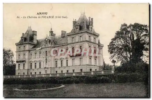 Ansichtskarte AK Anjou Le Chateau de Pouance (Cote Sud)