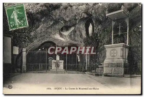 Cartes postales Anjou La Grotte de Montreuil sur Maine