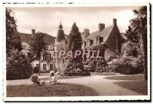 Ansichtskarte AK Chateau De L Auberdiere Hotel Pension Par Bauge (Maine et Loire)