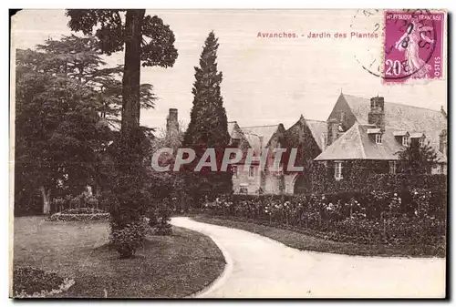 Ansichtskarte AK Avranches jardin des plantes