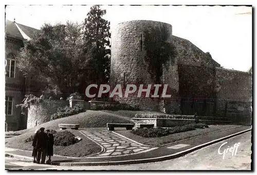 Moderne Karte Avranches (manche) le donjon photo veritable