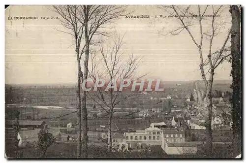 Cartes postales Avranches La Normandie La Vue sur la Campagne