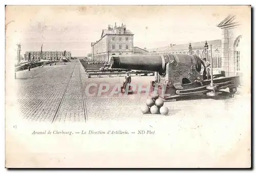 Ansichtskarte AK Cherbourg Arsenal de La Direction D Artillerie