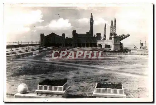 Cartes postales Cherbourg (Manche) Gare maritime Facade