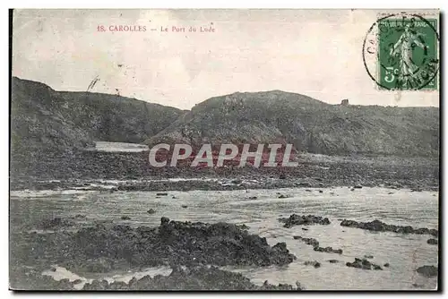 Cartes postales Carolles (Manche) Le Port du Lude