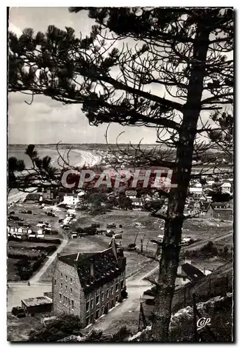 Ansichtskarte AK Carolles (Manche) La Plage vue a Travers les Pins