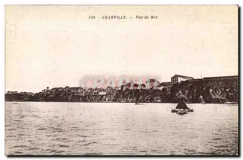 Cartes postales Granville Vue de Mer