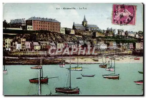 Cartes postales Granville Le Port