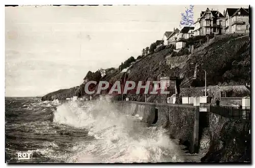 Cartes postales Granville La plage Le Casino