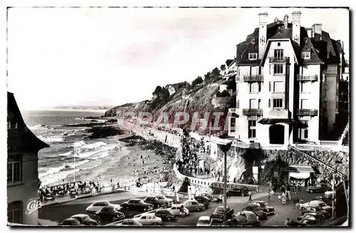 Cartes postales Granville La Plage La Digue et le Normandy Hotel