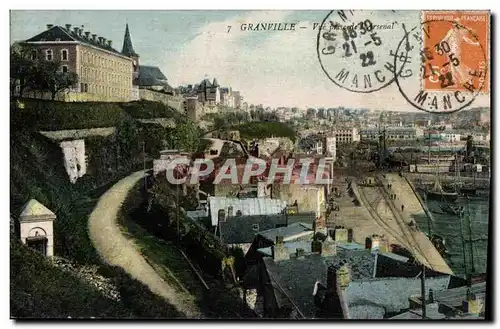 Cartes postales Granville Vue prise de l arsenal