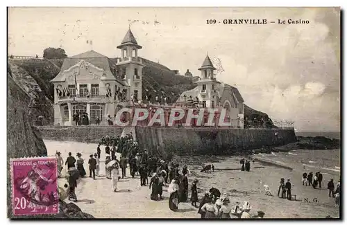 Cartes postales Granville Le Casino