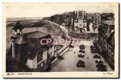 Cartes postales Granville Plage