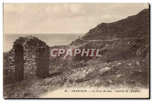 Cartes postales Granville La Tour du Roc Guerite de I Empire