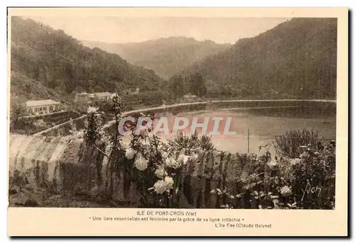 Cartes postales Ile de Port Cros (var) Une baie