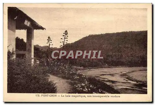 Cartes postales Port Cros La baie magnifique son incomparable verdure