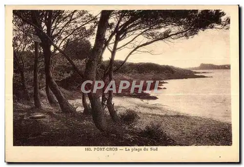 Cartes postales Port Cros La Plage du Sud