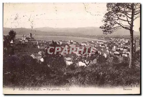 Cartes postales Saint Raphael Vue generale