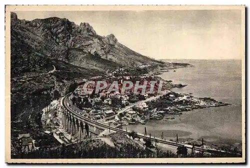 Cartes postales Antheor La Route de la Corniche d Or et le Viadue du chemin dr fer