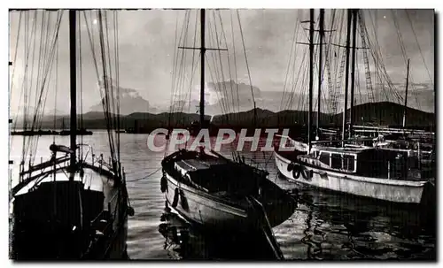 Cartes postales moderne Saint Tropez Crepuscule sur le Port