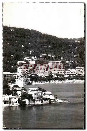 Cartes postales Sainte Maxime Vue sur la ville en haut le semaphare