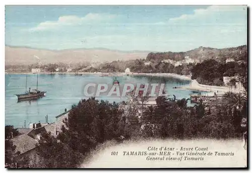 Cartes postales Cote d Azur Azure Coast Tamaris sur Mer Vue Generale de Tamaris General view of Tamaris