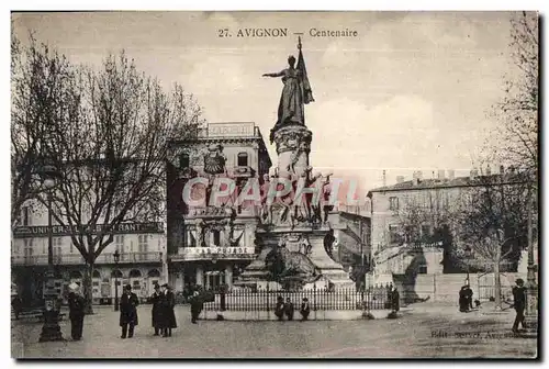 Cartes postales Avignon Centenaire