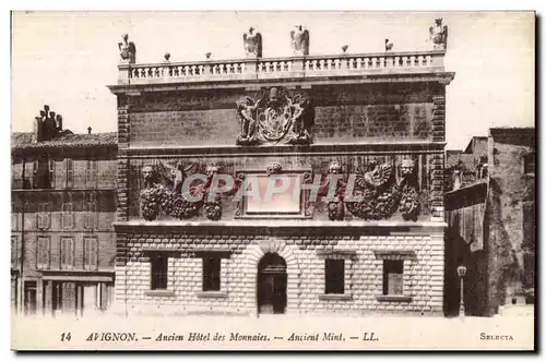 Cartes postales Avignon Ancien Hotel des Monnaies Ancient Mint