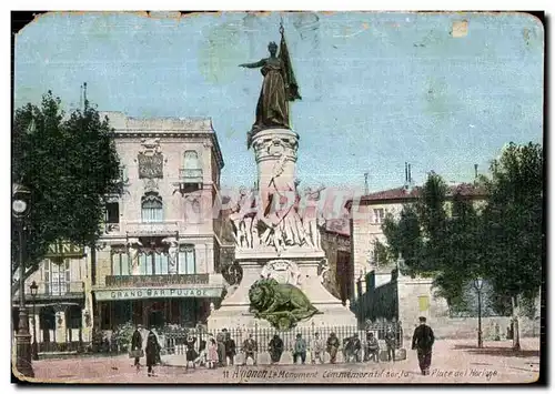 Ansichtskarte AK Avignon Le Monument Commemoratif