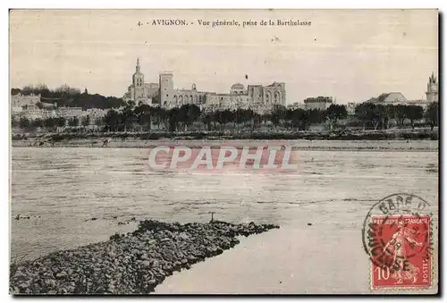 Cartes postales Avignon Vue Generale prise de la Barthelasse