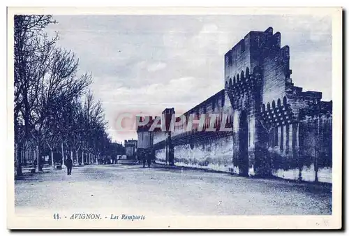 Cartes postales Avignon Les Remparts