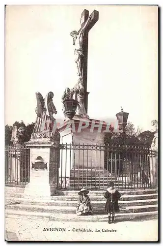 Cartes postales Avignon Cathedrale de Calvaire